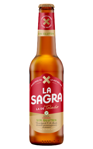 LA SAGRA Sin Gluten</br> <span>12 o 24 botellas 33 cl - 5% vol.</span>