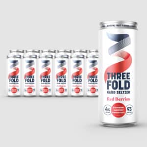 Three Fold Red Berries br span12 Latas 33 cl - 4% Vol. span - La Sagra