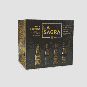 Pack Gourmet 4 estilosbrspan12 Botellas 33 cl span - La Sagra