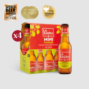 Packs Radler MINI  4 packs 6 botellas 20 cl - La Sagra