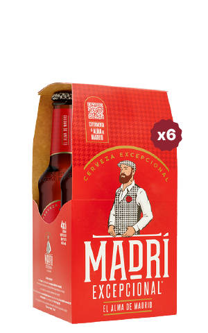 Pack Madrí Excepcional<br> <span>6 packs 4 botellas 33 cl</span>