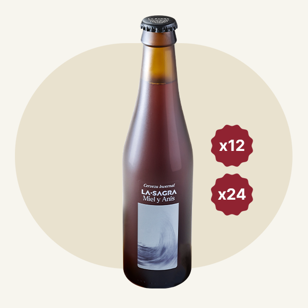 Miel y Anís</br> <span>12 o 24 Botellas 33 cl - 6,4% Vol. </span> - Imagen 2