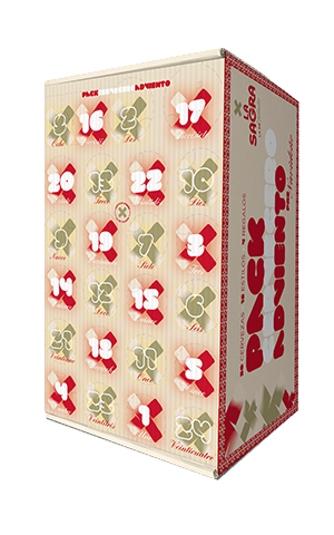 Pack Cervecero Adviento 20 cervezas 33 cl. + 4 regalos