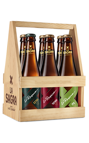 4 cestas degustación 6 cervezas