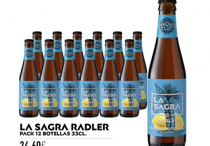 Pack LA SAGRA Radler - Cerveza con Limón Natural