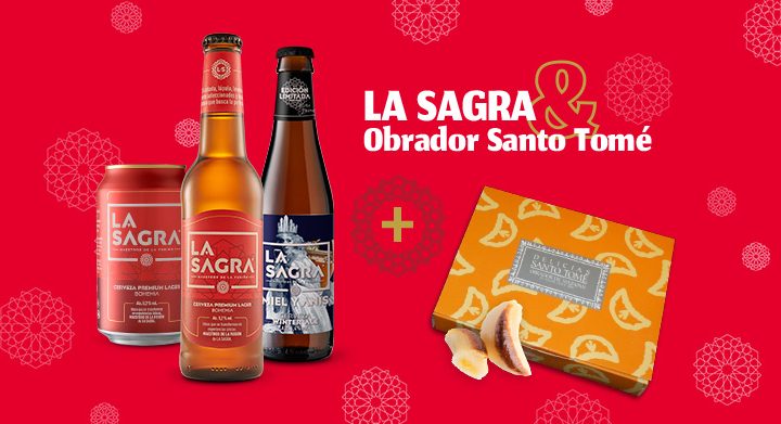 Cervezas LA SAGRA y Obrador Santo Tomé, el regalo de Navidad más original
