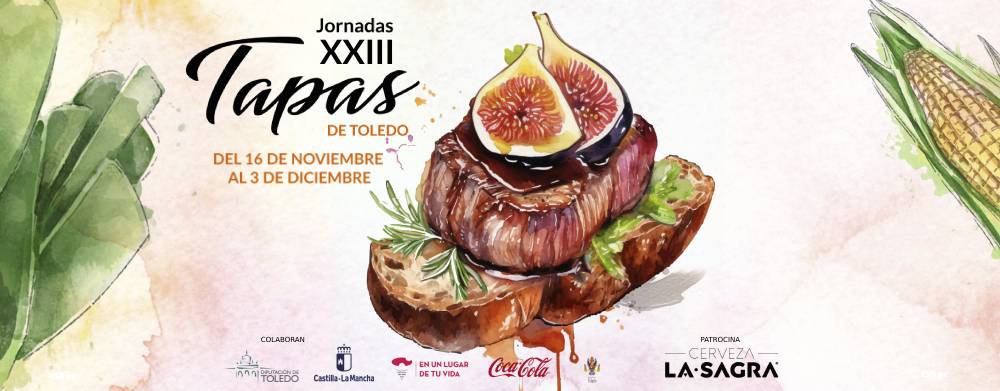 XXIII Jornadas de la Tapa de Toledo con LA SAGRA, cerveza LA SAGRA